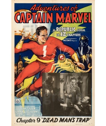 CINéMA CAPTAIN MARVEL DEAD MAN'S Rbat-POSTER/REPRODUCTION d1 AFFICHE VINTAGE 2023