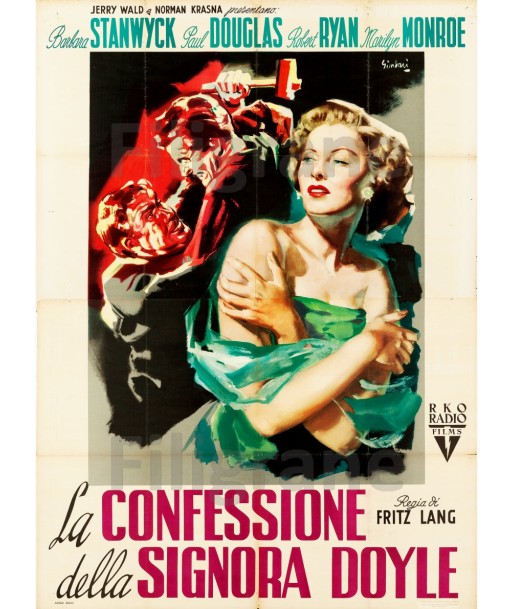 CINéMA CONFESSIONE SIGNORA DOYLE Rqpk-POSTER/REPRODUCTION d1 AFFICHE VINTAGE france