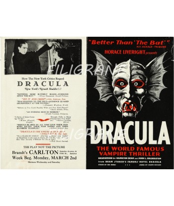 CINéMA DRACULA   Rhax-POSTER/REPRODUCTION d1 AFFICHE VINTAGE suggérées chez