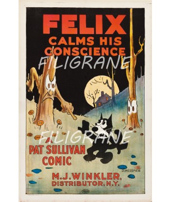 CINéMA FELIX CALMS HIS CONSCIENCE Rcvn-POSTER/REPRODUCTION d1 AFFICHE VINTAGE Comment ça marche