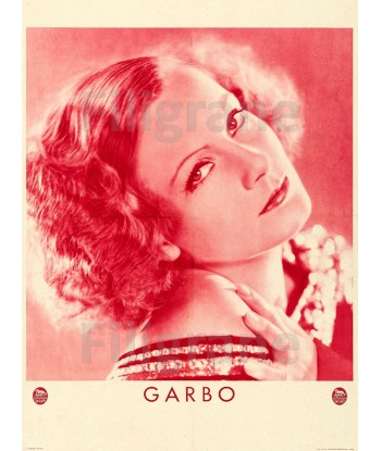 CINéMA GARBO ACTRICE Rtzz-POSTER/REPRODUCTION d1 AFFICHE VINTAGE de technologie