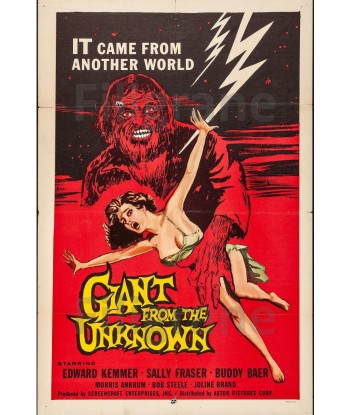 CINéMA GIANT from the UNKNOWN  Rrci-POSTER/REPRODUCTION d1 AFFICHE VINTAGE l'achat 