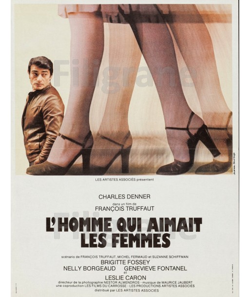 CINéMA HOMME qui AIMAIT FEMMES Rhik-POSTER/REPRODUCTION d1 AFFICHE VINTAGE pas cher