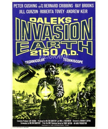 CINéMA INVASION EARTH 2150 A.D Rysr-POSTER/REPRODUCTION d1 AFFICHE VINTAGE vous aussi creer 