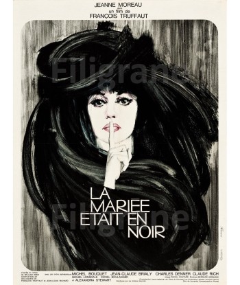 CINéMA LA MARIé éTAIT en NOIR  Ryao-POSTER/REPRODUCTION d1 AFFICHE VINTAGE la chaussure