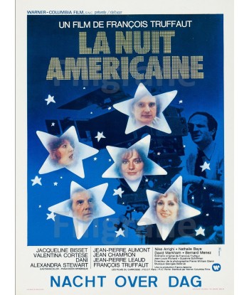 CINéMA LA NUIT AméRICAINE Ryzv-POSTER/REPRODUCTION d1 AFFICHE VINTAGE outlet