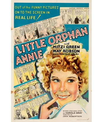 CINéMA LITTLE ORPHAN ANNIE Rejx-POSTER/REPRODUCTION d1 AFFICHE VINTAGE meilleur choix