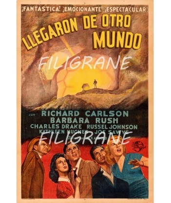 CINéMA LLEGARON de OTRO MUNDO Rild-POSTER/REPRODUCTION d1 AFFICHE VINTAGE pour bénéficier 