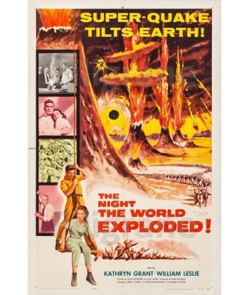 CINéMA NIGHT the WORLD EXPLODED Rcru-POSTER/REPRODUCTION d1 AFFICHE VINTAGE acheter