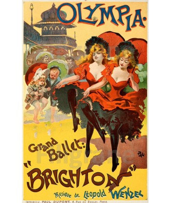 CINéMA OLYMPIA BRIGHTON Rwnz-POSTER/REPRODUCTION d1 AFFICHE VINTAGE Toutes les collections ici