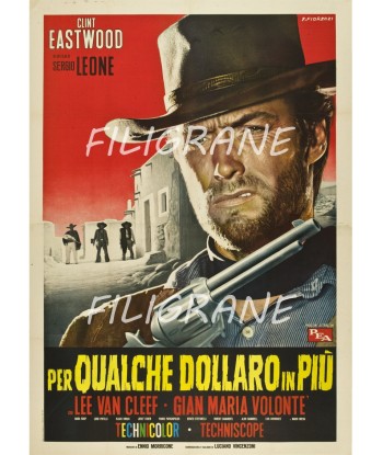 CINéMA PER QUALCHE DOLLARO in PIU Rksw-POSTER/REPRODUCTION d1 AFFICHE VINTAGE solde