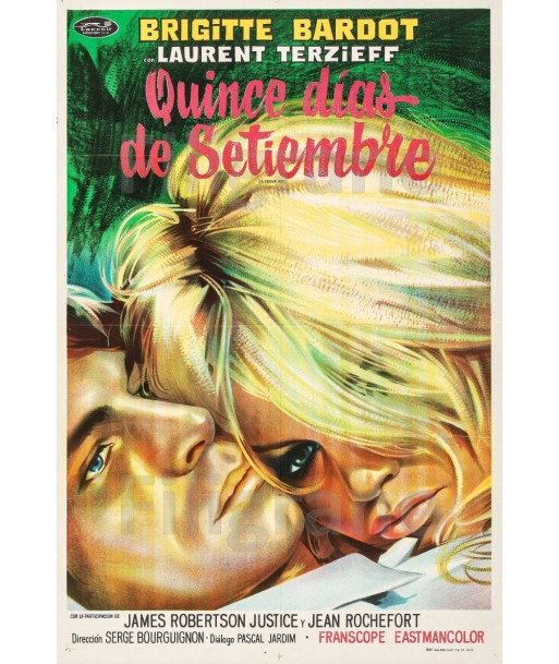 CINéMA QUINCE DIAS de STIEMBRE Rlhl-POSTER/REPRODUCTION d1 AFFICHE VINTAGE Faites des économies