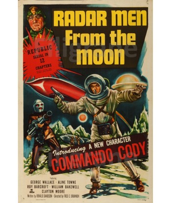 CINéMA RADAR MEN COMMANDO CODY Rvaf-POSTER/REPRODUCTION d1 AFFICHE VINTAGE Faites des économies