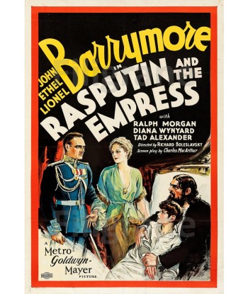 CINéMA RASPUTIN and the EMPRESS Rpuy-POSTER/REPRODUCTION d1 AFFICHE VINTAGE Pour