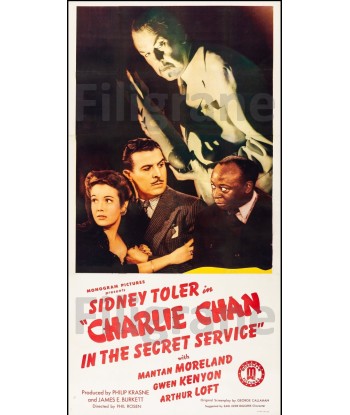 CINéMA SECRET SERVICE C. CHAN Rhkd-POSTER/REPRODUCTION d1 AFFICHE VINTAGE hantent personnes