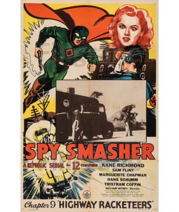 CINéMA SPY SMASHER  Rybm-POSTER/REPRODUCTION d1 AFFICHE VINTAGE à prix réduit toute l'année