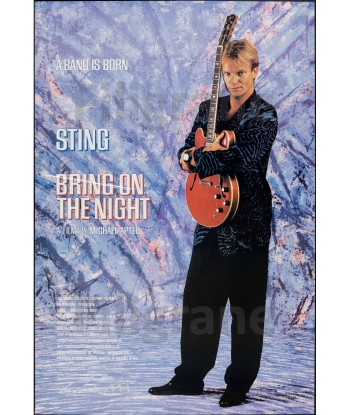 CINéMA STING BRING on the NIGHT  Rgnm-POSTER/REPRODUCTION d1 AFFICHE VINTAGE ou a consommer sur place