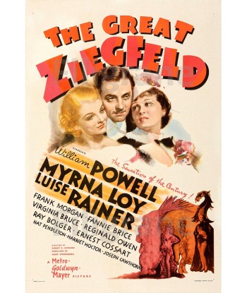 CINéMA THE GREAT ZIEGFELD Ripw-POSTER/REPRODUCTION d1 AFFICHE VINTAGE Voir les baskets