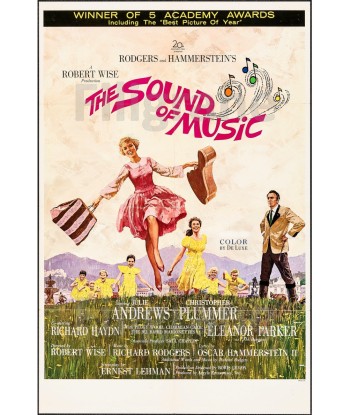 CINéMA THE SOUND of MUSIC Rsgr-POSTER/REPRODUCTION d1 AFFICHE VINTAGE en ligne