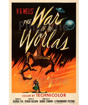 CINéMA THE WAR of the WORLDS Rzuh-POSTER/REPRODUCTION d1 AFFICHE VINTAGE online