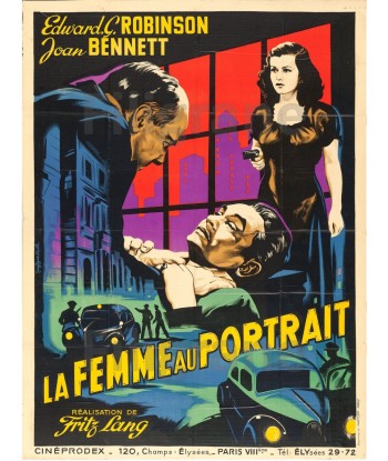 CINéMA The WOMAN in the WINDOW Rafi-POSTER/REPRODUCTION d1 AFFICHE VINTAGE Economisez 