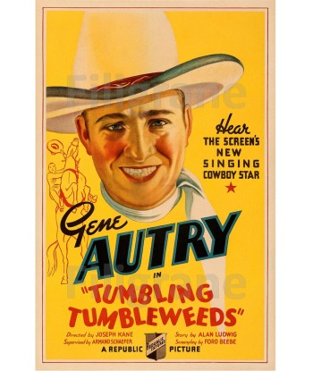 CINéMA TUMBLING TUMBLEWEEDS Rjpi-POSTER/REPRODUCTION d1 AFFICHE VINTAGE les ctes