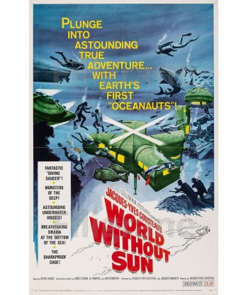 CINéMA WORLD WITHOUT SUN Rswh-POSTER/REPRODUCTION d1 AFFICHE VINTAGE À commander