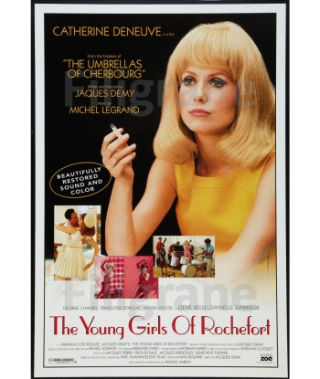 CINéMA YOUNG GIRLS of ROCHEFORT Rarl-POSTER/REPRODUCTION d1 AFFICHE VINTAGE du meilleur 