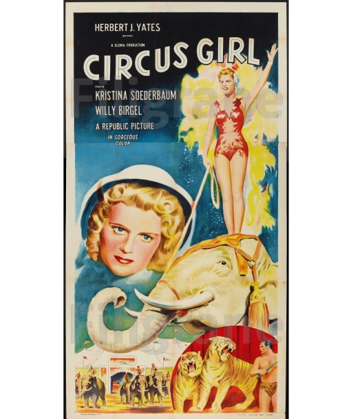 CIRCUS GIRL FILM Rtok-POSTER/REPRODUCTION d1 AFFICHE VINTAGE basket pas cher