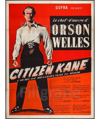 CITIZEN KANE FILM Rsqt-POSTER/REPRODUCTION d1 AFFICHE VINTAGE hantent personnes