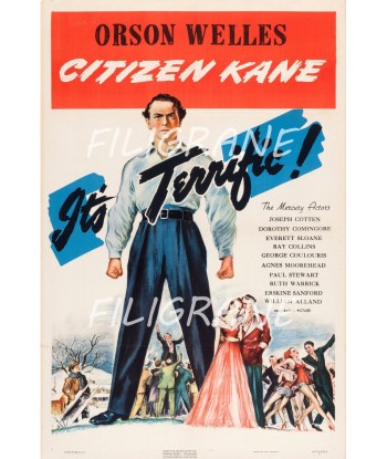 CITIZEN KANE FILM Rxdq-POSTER/REPRODUCTION d1 AFFICHE VINTAGE Faites des économies