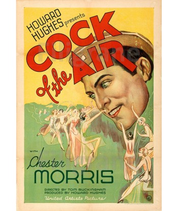 COCK of the AIR FILM Rpjs-POSTER/REPRODUCTION d1 AFFICHE VINTAGE votre restaurant rapide dans 