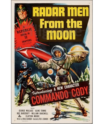 COMMANDO CODY FILM Rinh-POSTER/REPRODUCTION d1 AFFICHE VINTAGE français