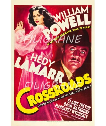 CROSSROADS FILM Rszh-POSTER/REPRODUCTION d1 AFFICHE VINTAGE ouvre sa boutique