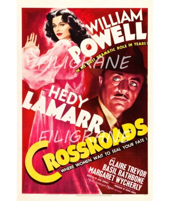 CROSSROADS FILM Rvnd-POSTER/REPRODUCTION d1 AFFICHE VINTAGE d'Europe débarque