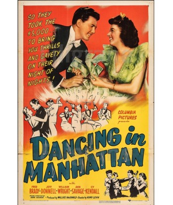 DANCING in MANHATTAN FILM Ruwz-POSTER/REPRODUCTION d1 AFFICHE VINTAGE pas cher