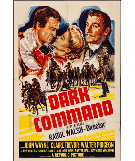 DARK COMMANDO FILM Rhsn-POSTER/REPRODUCTION d1 AFFICHE VINTAGE Voir les baskets