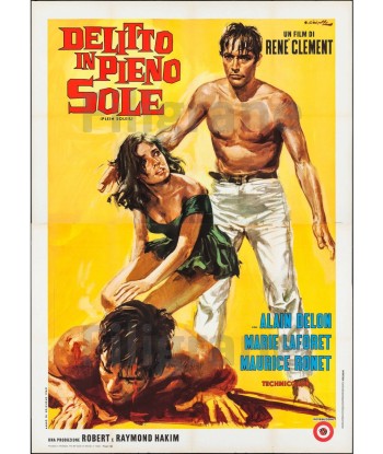 DELITTO IN PIENO SOLE FILM Rhaw-POSTER/REPRODUCTION d1 AFFICHE VINTAGE les ligaments