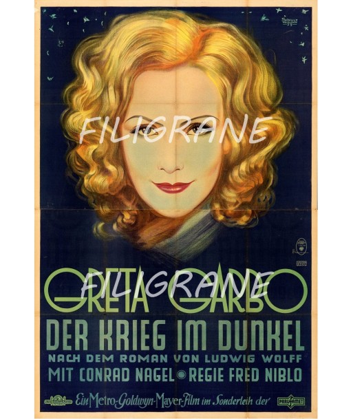 DER KRIEG IM DUNKEL FILM Ronq-POSTER/REPRODUCTION d1 AFFICHE VINTAGE Véritable concentré