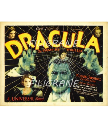 DRACULA  FILM Rduf-POSTER/REPRODUCTION d1 AFFICHE VINTAGE store