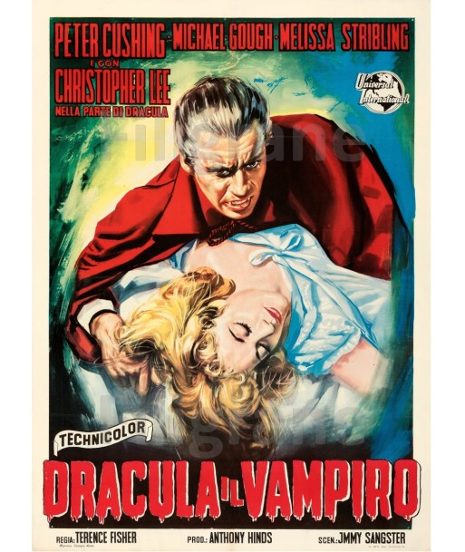 DRACULA il VAMPIRO FILM Ryap-POSTER/REPRODUCTION d1 AFFICHE VINTAGE vente chaude votre 