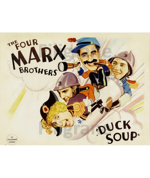 DUCK SOUP FILM Rjvg-POSTER/REPRODUCTION d1 AFFICHE VINTAGE vente chaude votre 