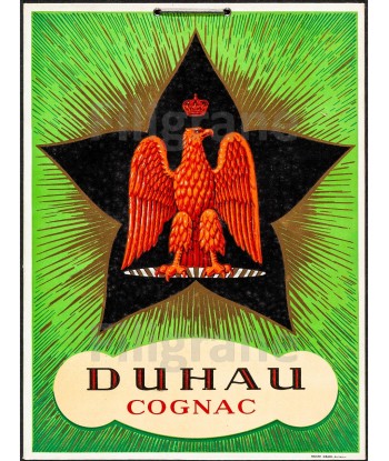 PUB DUHAU COGNAC Rcts-POSTER/REPRODUCTION d1 AFFICHE VINTAGE Venez découvrir notre 