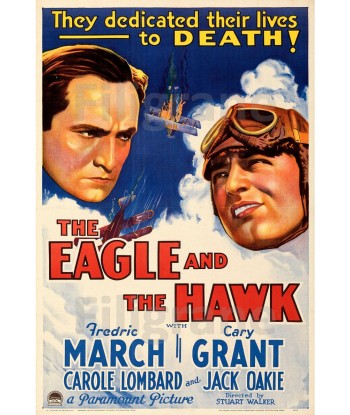 EAGLE and the HAWK FILM Rmzi-POSTER/REPRODUCTION d1 AFFICHE VINTAGE Venez acheter