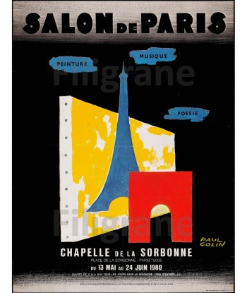 EXPO SALON DE PARIS 1980 Rjoz-POSTER/REPRODUCTION d1 AFFICHE VINTAGE Toutes les collections ici