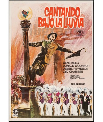 FILM CANTANDO en la LLUVIA Rcwp-POSTER/REPRODUCTION d1 AFFICHE VINTAGE Profitez des Offres !