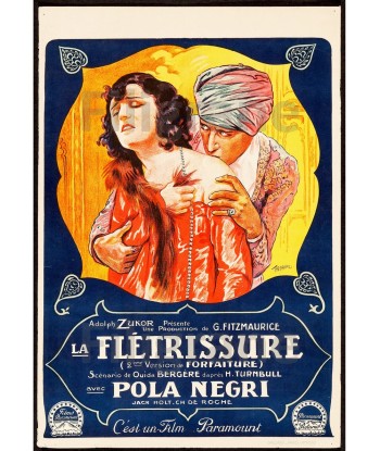 FILM La FLéTRISSURE Rzrd-POSTER/REPRODUCTION d1 AFFICHE VINTAGE le concept de la Pate a emporter 