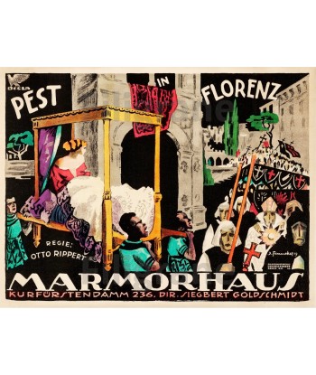 FILM MARMORHAUS Rrzl-POSTER/REPRODUCTION d1 AFFICHE VINTAGE des créatures d'habitude