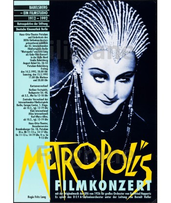 FILM METROPOLIS Rbtw-POSTER/REPRODUCTION d1 AFFICHE VINTAGE Vous souhaitez 