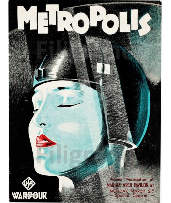 FILM  METROPOLIS Rwnl-POSTER/REPRODUCTION d1 AFFICHE VINTAGE Découvrez la collection